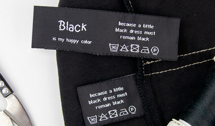 etiquette pour vetement - &Eacute;tiqueter vos propres v&ecirc;tements - Nominette FR