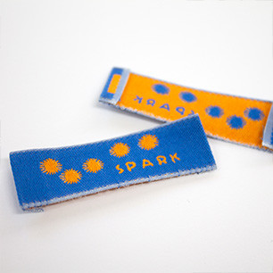 Étiquettes de logo premium 15mm