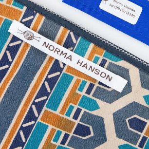 Étiquette à coudre