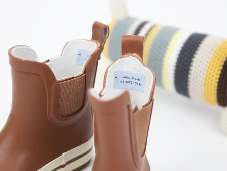 Name sticker Textile