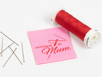 étiquettes à coudre taffetas 