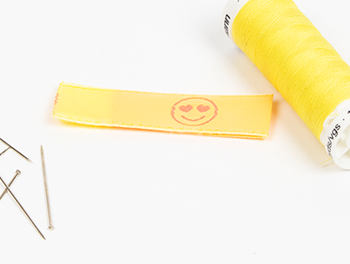 étiquettes à coudre taffetas “Enjoy your day! You look great”