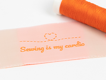 étiquettes à coudre taffetas 