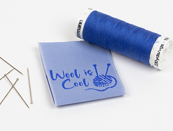 étiquettes à coudre taffetas 