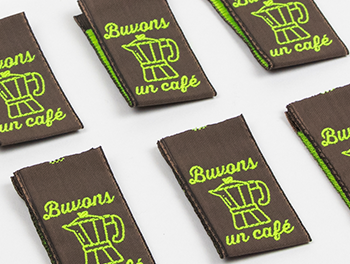 étiquettes à coudre taffetas 