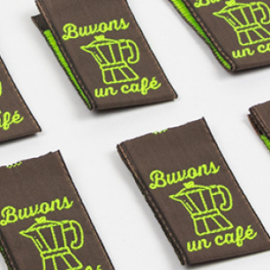 étiquettes à coudre taffetas  étiquettes à coudre taffetas