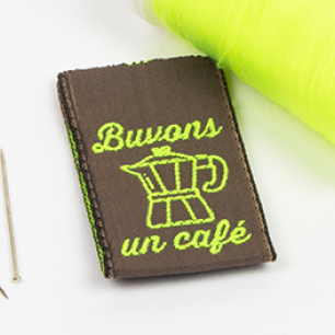 étiquettes à coudre taffetas  étiquettes à coudre taffetas