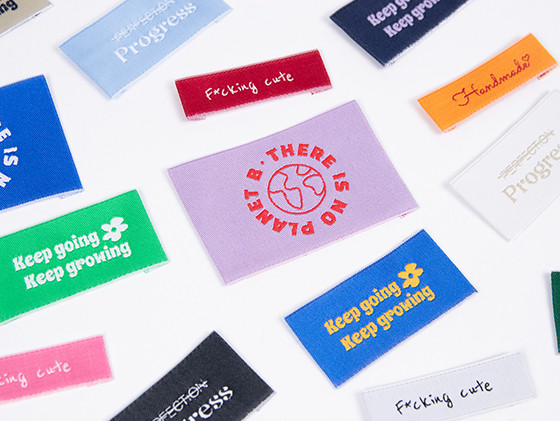 Standard sewing labels